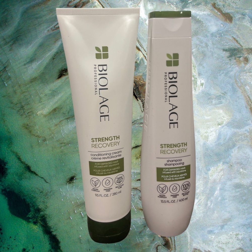 Biolage Strength Recovery Shampoo Conditioner 13.5 oz